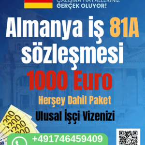 Almanya 81A İş Sözleşmesi